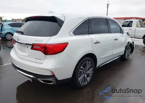 2020 Acura Mdx Technology Package from USA, damaged, VIN 5J8YD4H51LL003492